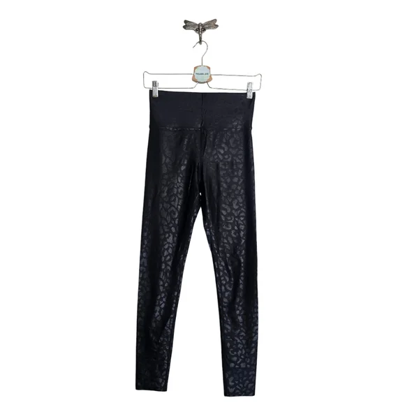 Carbon38 High Rise Full Length Legging In Leopard Takara Shine S - Picture 2 of 11